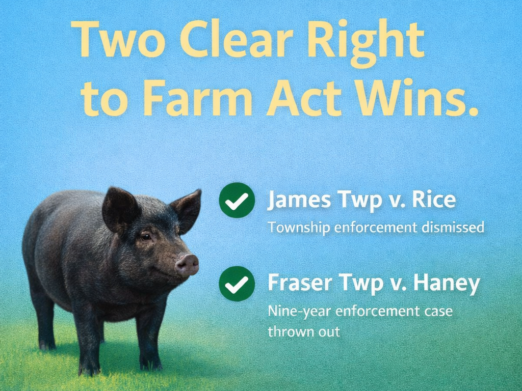 Two township lawsuits dismissed under RTFA