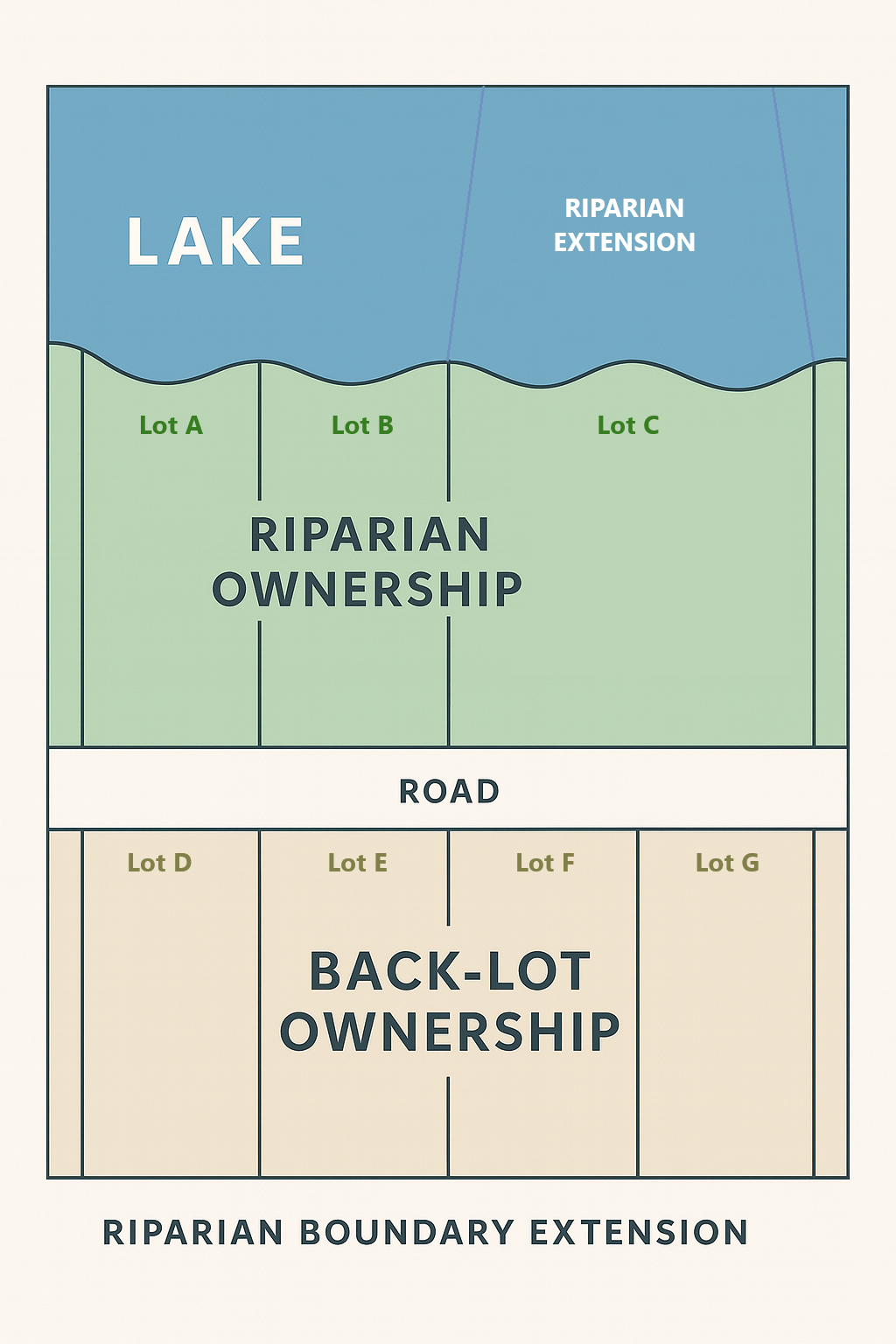Diagraph of Heeringa Style Riparian Extension