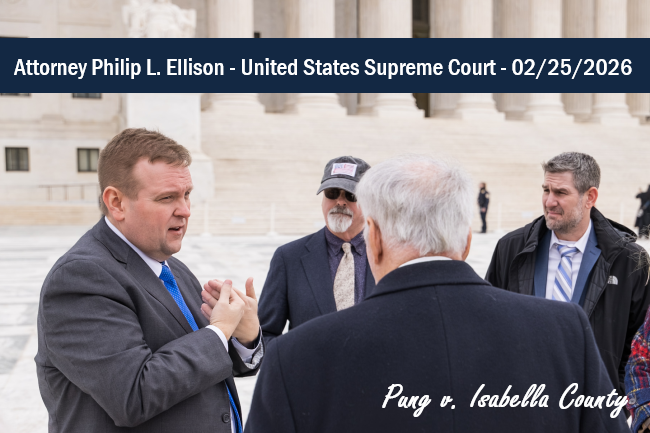 Pung v Isabella County - US Supreme Court - Oral Arugment Held Feb 25, 2026